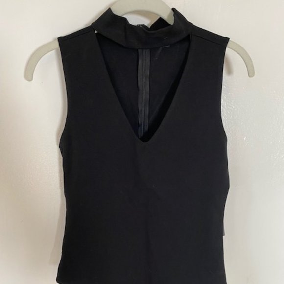 Lulu's Powerhouse Black Bodysuit NEW WITH TAGS - Picture 4 of 7